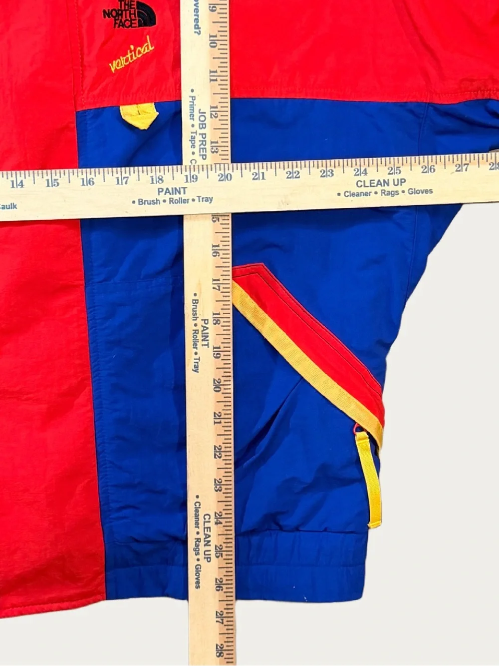 Vintage 90s The North Face Vertical Gore Tex Men's Colour Block Jacket Size M/L